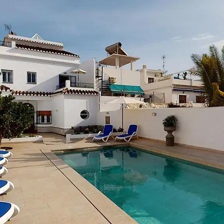 Luxury 5 Bed House Private Pool And Sea View Holiday home Nerja